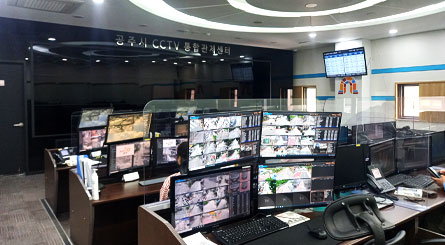 CCTV 통합관제센터 이미지